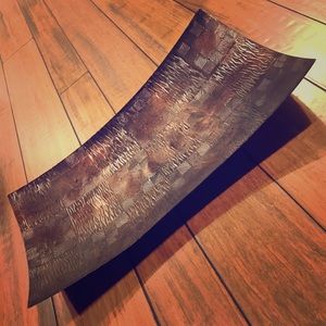 Copper decorative tray